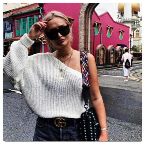 Zara blogger fav assymetric sweater - Picture 4 of 6